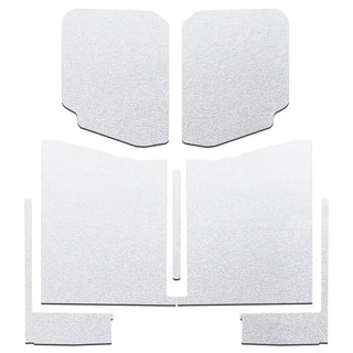 DEI Sound Deadening Boom Mat Headliner Kit 7-Piece: Jeep Gladiator (18-26) - White