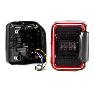 XKGLOW LED Taillight w/ Smoked Lens: Fits Most Jeep Wrangler / Gladiator Models (2018-2026)