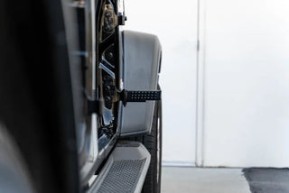 DV8 Offroad Foot Pegs (FRONT AND REAR): Jeep Wrangler / Gladiator (2018-2026)