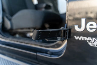 DV8 Offroad Foot Pegs (FRONT AND REAR): Jeep Wrangler / Gladiator (2018-2026)