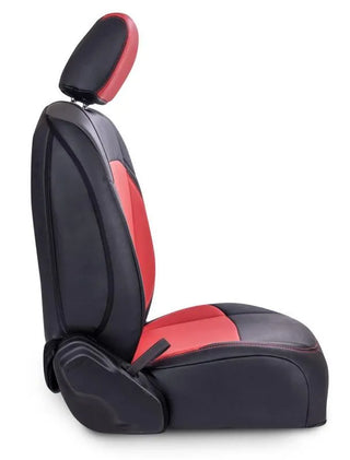 PRP Seats Front Seat Covers (PAIR) (Pocket Back): Jeep Gladiator / Wrangler (18-26) - Black / Purple