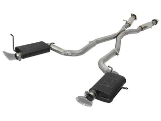 AFE MACH Force Cat-Back Exhaust System (w/Resonators): Jeep Grand Cherokee 6.4L SRT (2012-2021) & 6.2L Trackhawk (2018-2021)