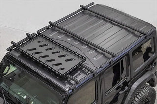 Dee Zee Hex Series Large Roof Rack Kit (F&R): Fits Jeep Wrangler / Gladiator (07-26)