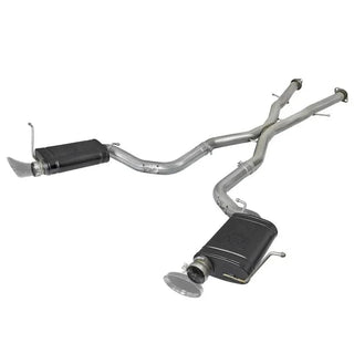 AFE MACH Force Cat-Back Exhaust System (w/out Resonators): Jeep Grand Cherokee 6.4L SRT (2012-2021) & 6.2L Trackhawk (2018-2021)