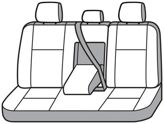 Covercraft Carhartt PrecisionFit 2nd Row Seat Covers (REAR): Jeep Gladiator (18-26) - Brown