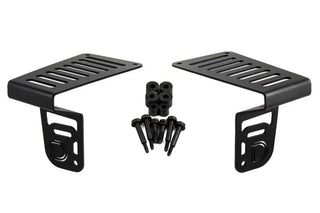 Diode Dynamics SS6 Cowl LED Bracket Kit: Jeep Wrangler / Gladiator (07-26) w/ Hardware