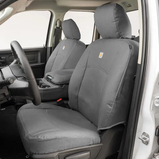 Covercraft Carhartt PrecisionFit Seat Covers (REAR): Jeep Gladiator (18-26) - Gravel