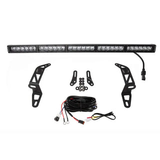 Diode Dynamics SS30 Bumper Bracket Kit (WHITE DRIVING): Jeep Wrangler / Gladiator (07-26)
