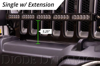Diode Dynamics SS30 Bumper Bracket Kit (WHITE DRIVING): Jeep Wrangler / Gladiator (07-26)