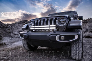 Diode Dynamics SS30 Bumper Bracket Kit: Fits Most Jeep Wrangler / Gladiator Models (2007-2026)