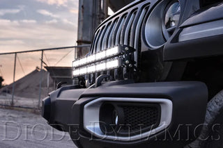 Diode Dynamics SS30 Bumper Bracket Kit: Fits Most Jeep Wrangler / Gladiator Models (2007-2026)