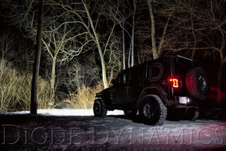 Diode Dynamics SS30 Bumper Bracket Kit: Fits Most Jeep Wrangler / Gladiator Models (2007-2026)