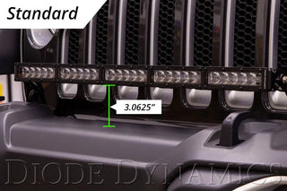 Diode Dynamics SS30 Bumper Bracket Kit: Fits Most Jeep Wrangler / Gladiator Models (2007-2026)