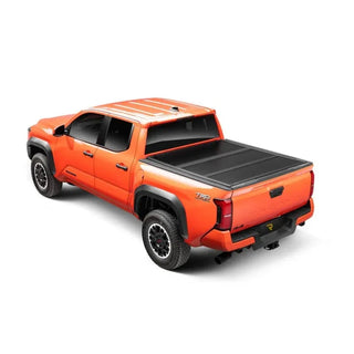 Undercover Select Matte Black Hard Folding Truck Bed Cover: Jeep Gladiator (18-26)