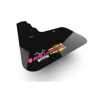 Rally Armor Black Mud Flap BCE Logo: Fits Jeep Wrangler / Gladiator (18-26)