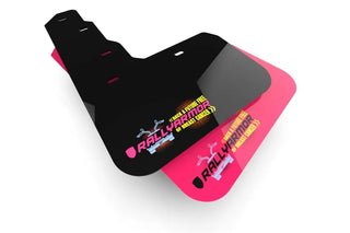 Rally Armor Black Mud Flap BCE Logo: Fits Jeep Wrangler / Gladiator (18-26)