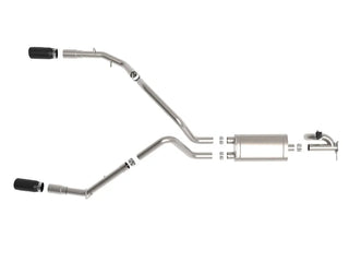 AFE Exhaust System (Black Tips w/Cut-Out): Ram 5.7L Hemi 1500 2019 - 2024