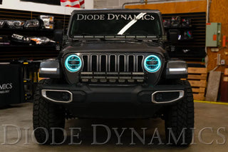Diode Dynamics RGBW HD LED Halos: Jeep Wrangler / Gladiator (2018-2026)