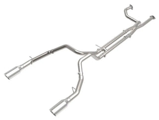 AFE Vulcan Exhaust System (Polished Tips): Ram 6.2L 1500 TRX 2021 - 2024