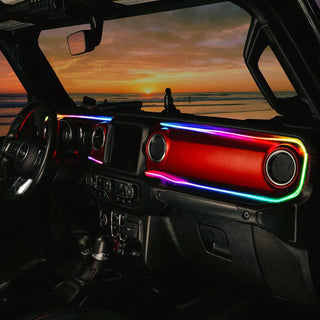 ORACLE Lighting Dynamic ColorSHIFT LED Interior Dash Kit: Jeep Wrangler JL / Gladiator JT (18-26)