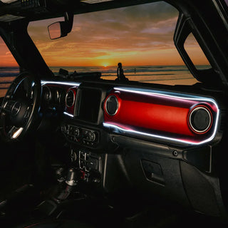 ORACLE Lighting Dynamic ColorSHIFT LED Interior Dash Kit: Jeep Wrangler JL / Gladiator JT (18-26)