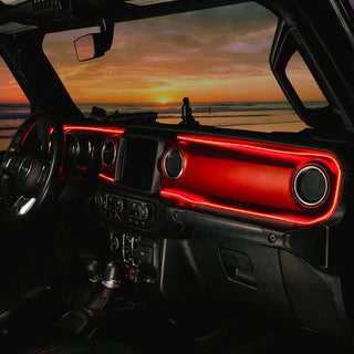 ORACLE Lighting Dynamic ColorSHIFT LED Interior Dash Kit: Jeep Wrangler JL / Gladiator JT (18-26)