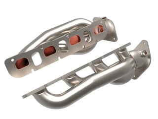 AFE Shorty Headers (Titanium Ceramic): Ram 6.2L TRX 2021 - 2024