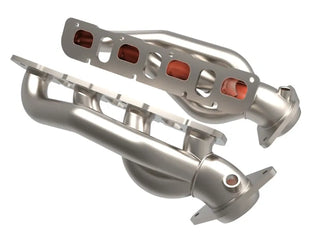 AFE Shorty Headers (Titanium Ceramic): Ram 6.2L TRX 2021 - 2024