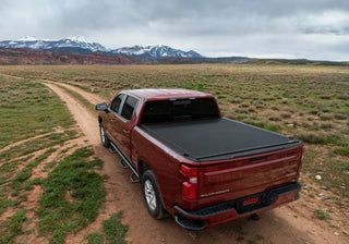 Extang Xceed Hard Folding Truck Bed Cover: Fits Most Jeep Gladiator Models (2018-2026) - Matte Black