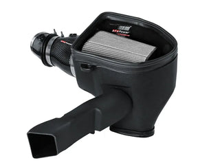 AFE Track Series Carbon Fiber Cold Air Intake (w/ Pro Dry S Filter): Dodge Charger 6.2L SRT Hellcat Redeye & Jailbreak 2021 - 2023
