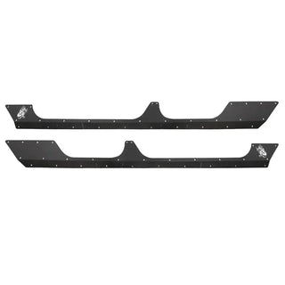Fishbone Offroad Scale Armor Side Panels (F&R): Jeep Wrangler / Gladiator (18-26) - Black