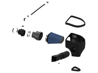 AFE Track Series Carbon Fiber Cold Air Intake (w/ Pro 5R Filter): Dodge Charger 6.2L SRT Hellcat Redeye & Jailbreak 2021 - 2023