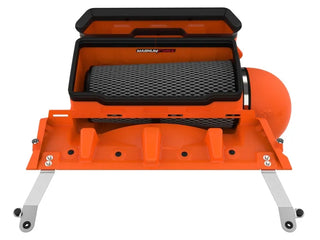 AFE Magnum FORCE Stage-2 Orange Edition Cold Air Intake System: Dodge RAM 1500 TRX 6.2L 2021 - 2023