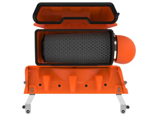 AFE Magnum FORCE Stage-2 Orange Edition Cold Air Intake System: Dodge RAM 1500 TRX 6.2L 2021 - 2023