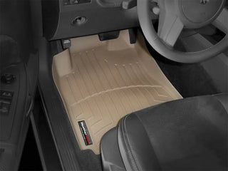 WeatherTech Front FloorLiner (FRONT): Dodge Challenger (2008-2014) - Tan