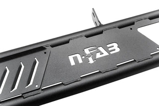 N-Fab Roan Textured Black Running Boards Full Length: Fits Most Jeep Gladiator Models (2018-2026)