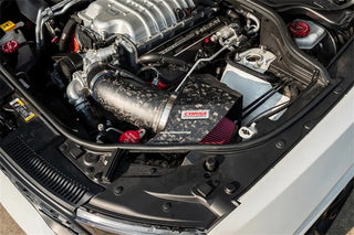 CORSA Carbon Fiber Air Intake Oiled Filter: Trackhawk 2018-2021 / Durango SRT Hellcat 2021/2023-2025 6.2L HEMI
