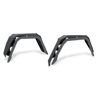 Body Armor 4x4 Steel Rear Fender Flares (REAR): Jeep Wrangler / Gladiator (18-26) - Black