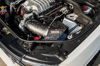 CORSA Carbon Fiber Air Intake Oiled Filter: Trackhawk 2018-2021 / Durango SRT Hellcat 2021/2023-2025 6.2L HEMI