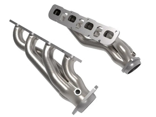 AFE Shorty Headers (Raw Finish): Dodge Durango SRT Hellcat / Jeep Grand Cherokee Trackhawk 6.2L Hemi 2018 - 2023