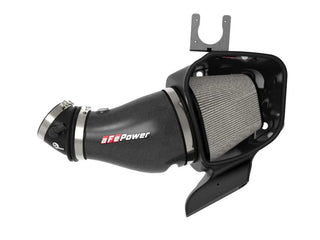 aFe Track Series Carbon Fiber Cold Air Intake Pro DRY S Filter (F&R): Fits Jeep Grand Cherokee Trackhawk 19-21 & Durango SRT Hellcat 21/23-25 6.2L HEMI