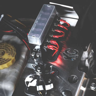 KC HiLiTES Cyclone LED Engine Tray Kit: Fits Most Jeep Wrangler / Gladiator Models (2018-2026)