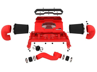 AFE Momentum GT Cold Air Intake (Red Finish): Dodge Ram 6.2L TRX 2021 - 2023