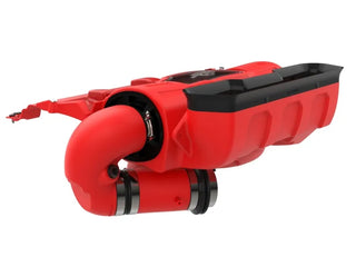 AFE Momentum GT Cold Air Intake (Red Finish): Dodge Ram 6.2L TRX 2021 - 2023