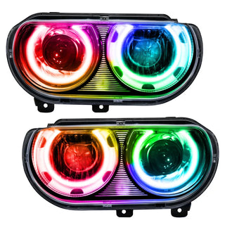 ORACLE Lighting SMD Halo Pre-Assembled HID Headlights (FRONT): Dodge Challenger (08-14)