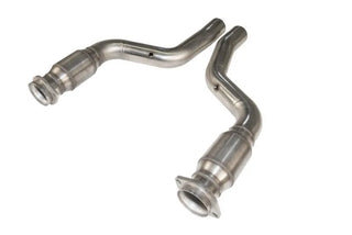 Kooks Headers 3" OEM H.O. GREEN Catted Mid Pipes (F&R): Fits Chrysler/Dodge 2005-2023 6.1/6.4L & 6.2L HEMI