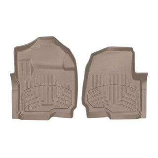 WeatherTech FloorLiner HP Front Floor Mat: Fits Most Dodge Challenger Models (2015-2023) - Tan