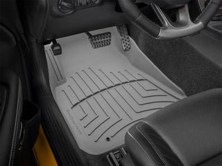 WeatherTech FloorLiner HP Front FloorLiner: Fits Most Dodge Challenger Models (2015-2023) - Grey