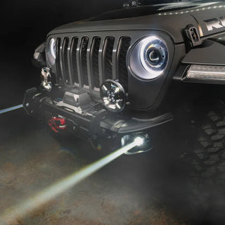 ORACLE Lighting 15W Off-Road Laser Fog Lights: Jeep Wrangler / Gladiator (2018-2026)
