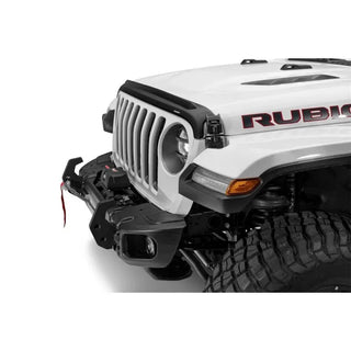 Husky Liners Aeroskin II Textured Black Hood Protector: Jeep Gladiator / Wrangler (2018-26)